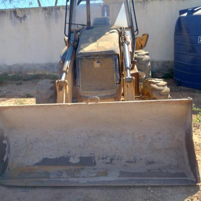 RETROESCAVADEIRA JCB, ANO 2012, CHASSI: 9B9214T54CBDT4411, S/N SIN022065,  AMARELA, DIESEL, NO ESTADO EM QUE SE ENCONTRA.