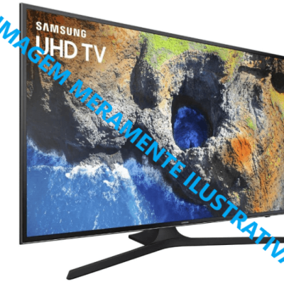 Smart TV, Samsung, 65 polegadas, cor preta.