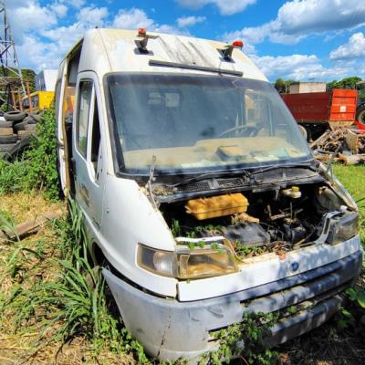 SUCATA SEM BAIXA, ESPECIAL / CAMINHONETE FIAT/DUCATO M RONTAN AMB, 2005/2005, DIESEL, BRANCA, ANTIGA PLACA HMG-4480, NO ESTADO EM QUE SE ENCONTRA.