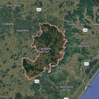 TERRENO 45.000 m² – CAMBARÁ DO SUL/RS