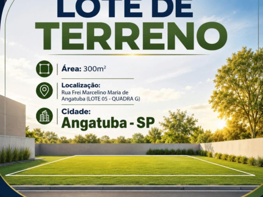 Foto ilustrativa 1 - TERRENO c/ 300m² – ANGATUBA/SP