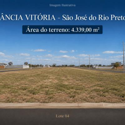 TERRENO c/ 4.339m² – ESTÂNCIA VITÓRIA – S. José do Rio Preto/SP