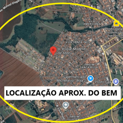 Terreno com A.T 170,00m²