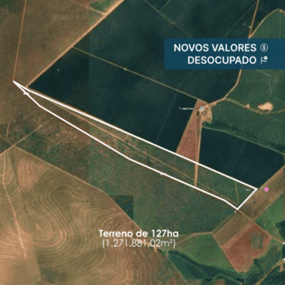 Terreno de 127 hectares