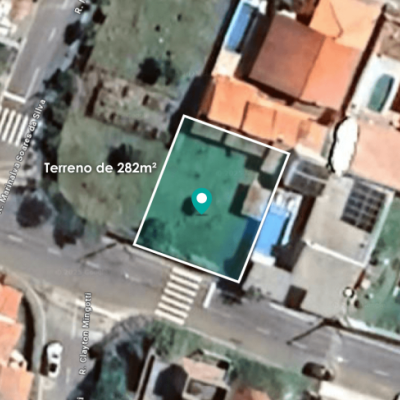 Terreno de 282m² | Benfeitorias
