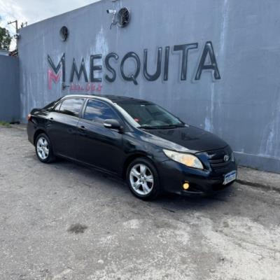 TOYOTA COROLLA XEI 1.8 2009 – PRETO – FLEX