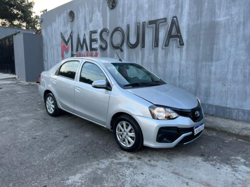 Foto ilustrativa 1 - TOYOTA ETIOS X PLUS SEDAN 2020 – PRATA – FLEX