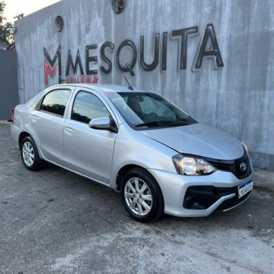 TOYOTA ETIOS X PLUS SEDAN 2020 – PRATA – FLEX