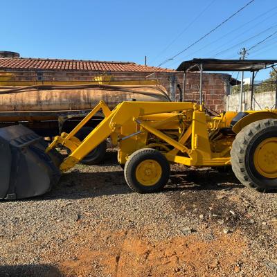 TRATOR MASSEY FERGUNSON, 1976, PULA PULA 65R, NO ESTADO EM QUE SE ENCONTRA.