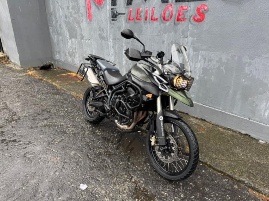 Foto ilustrativa 1 - TRIUMPH TIGER 800XC 2013 – VERDE – GASOLINA
