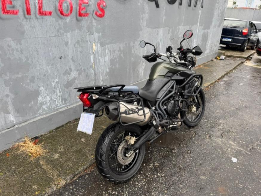 Foto ilustrativa 5 - TRIUMPH TIGER 800XC 2013 – VERDE – GASOLINA