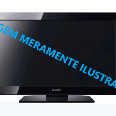 TV de Led, 32 polegadas/Sony, cor preta.
