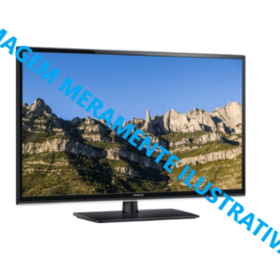 TV Panasonic, aproximadamente 39 polegadas.