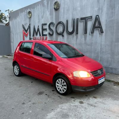VW FOX 1.0  2008 – VERMELHO – FLEX