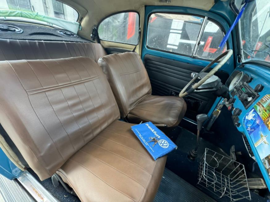 Foto ilustrativa 6 - VW FUSCA 1300 1976 – AZUL – GASOLINA (PLACA PRETA)