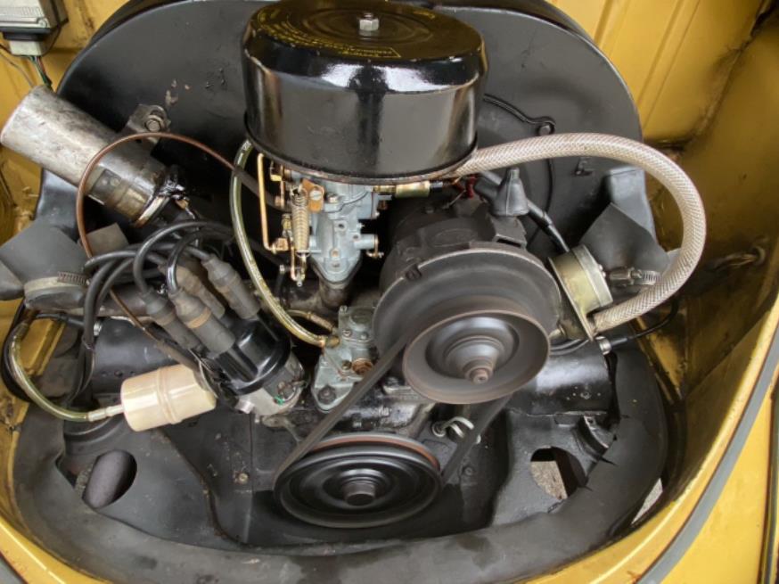 Foto ilustrativa 134 - VW FUSCA 1500 1972- AMARELA – GASOLINA