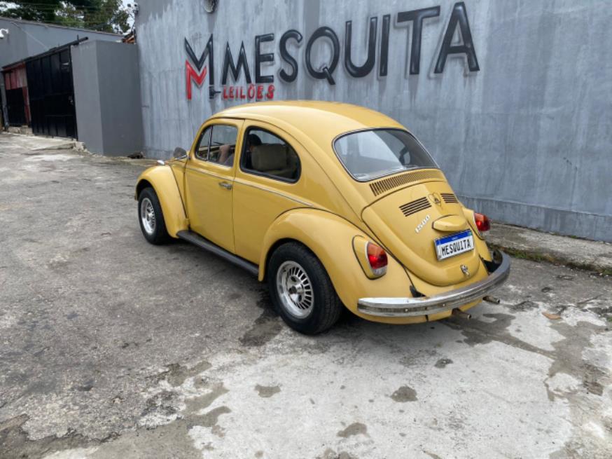 Foto ilustrativa 7 - VW FUSCA 1500 1972- AMARELA – GASOLINA