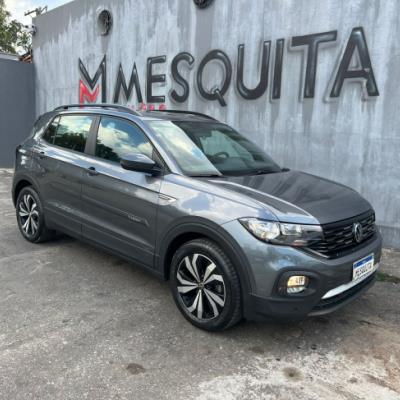 VW T-CROSS CONFORTLINE TSI  2022 – CINZA- GASOLINA