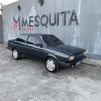 VW VOYAGE S 1985 – CINZA – ALCOOL